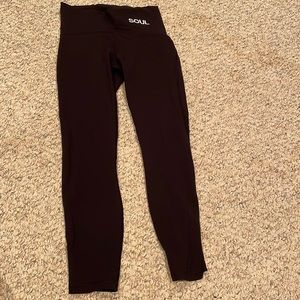 Lululemon soul cycle mesh leggings